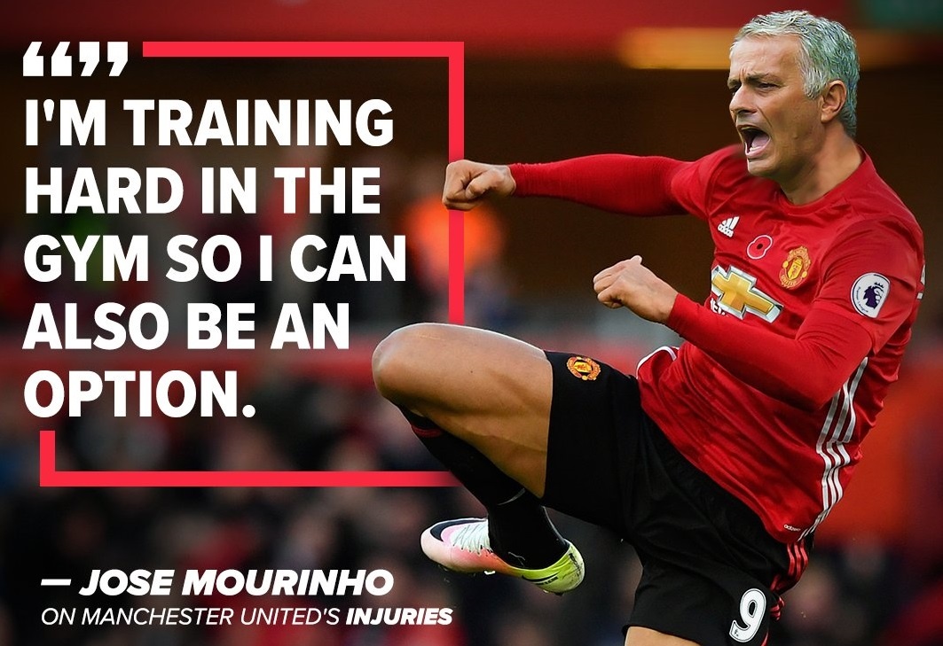 Anh che Mourinho tu ung cu lam trung ve MU hinh anh
