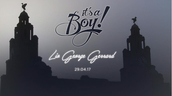 Gerrard có con trai ảnh 1 Gerrard co con trai anh 1