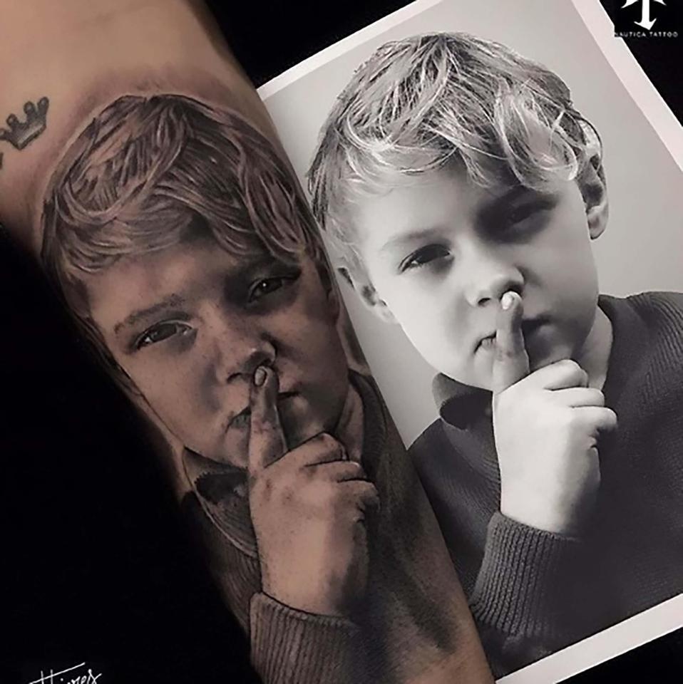 hinh xam Neymar anh 6