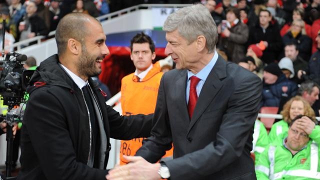 Wenger và Pep Guariola ảnh 1 Wenger va Pep Guariola anh 1
