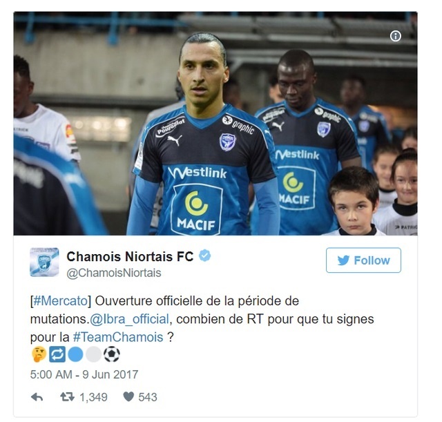 đội bóng hạng nhì mời gọi Ibrahimovic ảnh 1 doi bong hang nhi moi goi Ibrahimovic anh 1