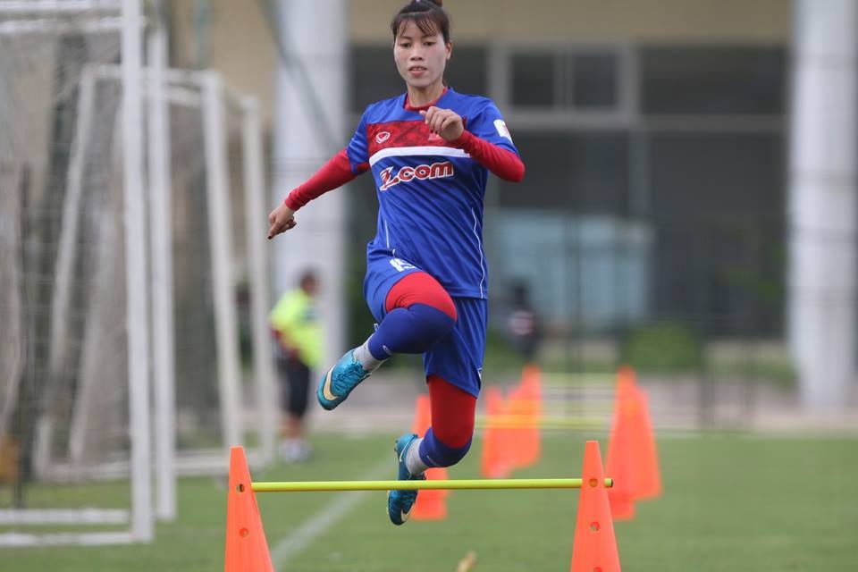 DT nu Viet Nam tap huan Nhat Ban chuan bi cho SEA Games 29 hinh anh