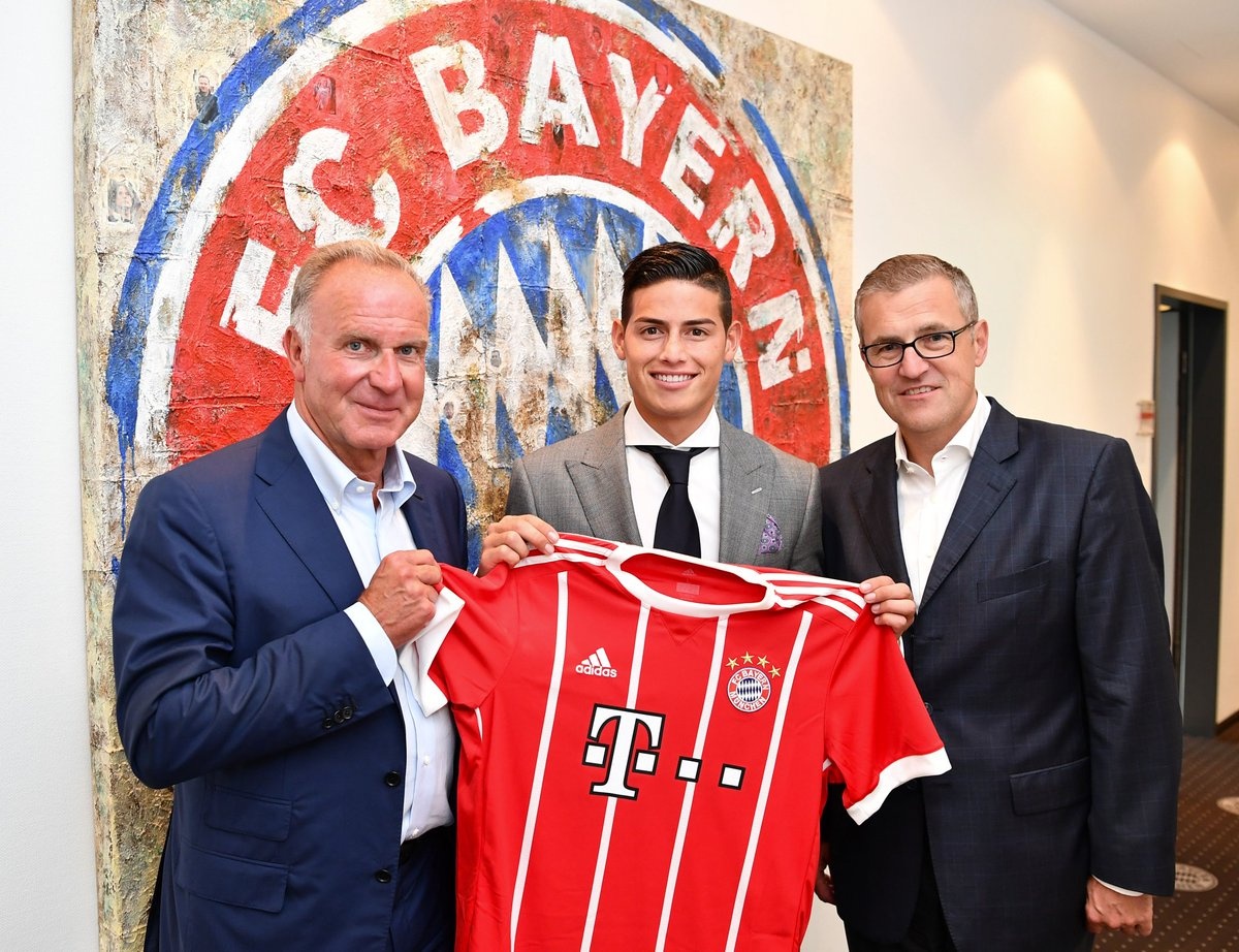 James Rodriguez sang Bayern Munich anh 3