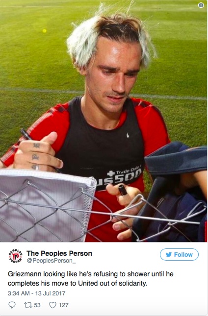 Griezmann đổi kiểu tóc ảnh 10 Griezmann doi kieu toc anh 10