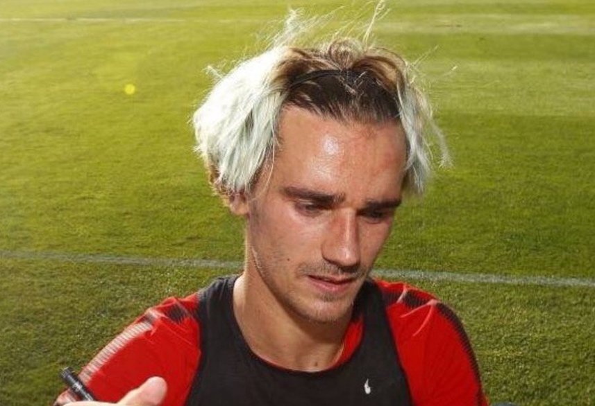 Griezmann bi che cuoi vi dien mao moi hinh anh