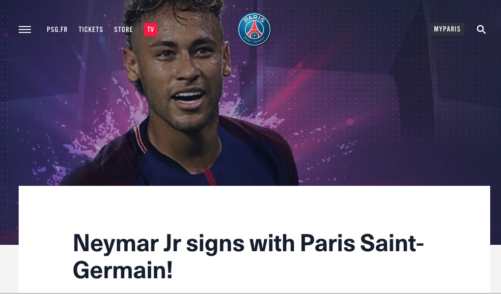 Neymar sang PSG ảnh 1 Neymar sang PSG anh 1