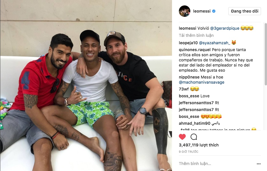 Neymar tham dong doi anh 2