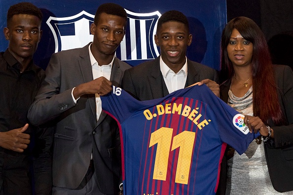 Dembele ra mat Barca anh 4