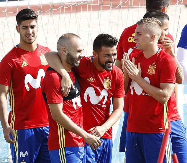 David Villa tro lai doi tuyen TBN anh 3