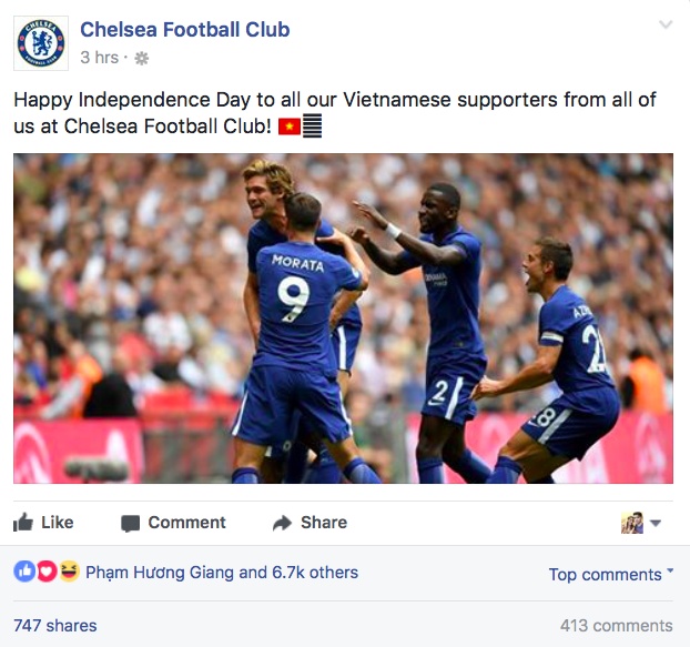 cac doi bong chuc mung Quoc khanh Viet Nam anh 5