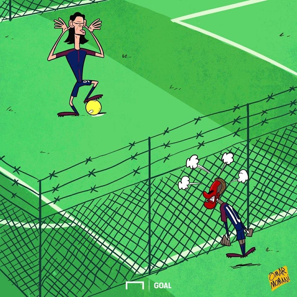 biem hoa Neymar anh 1