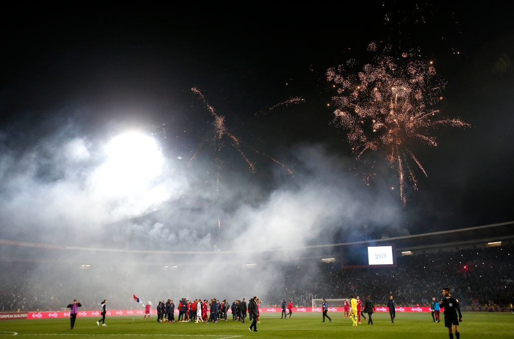 Serbia gianh ve du World Cup anh 6