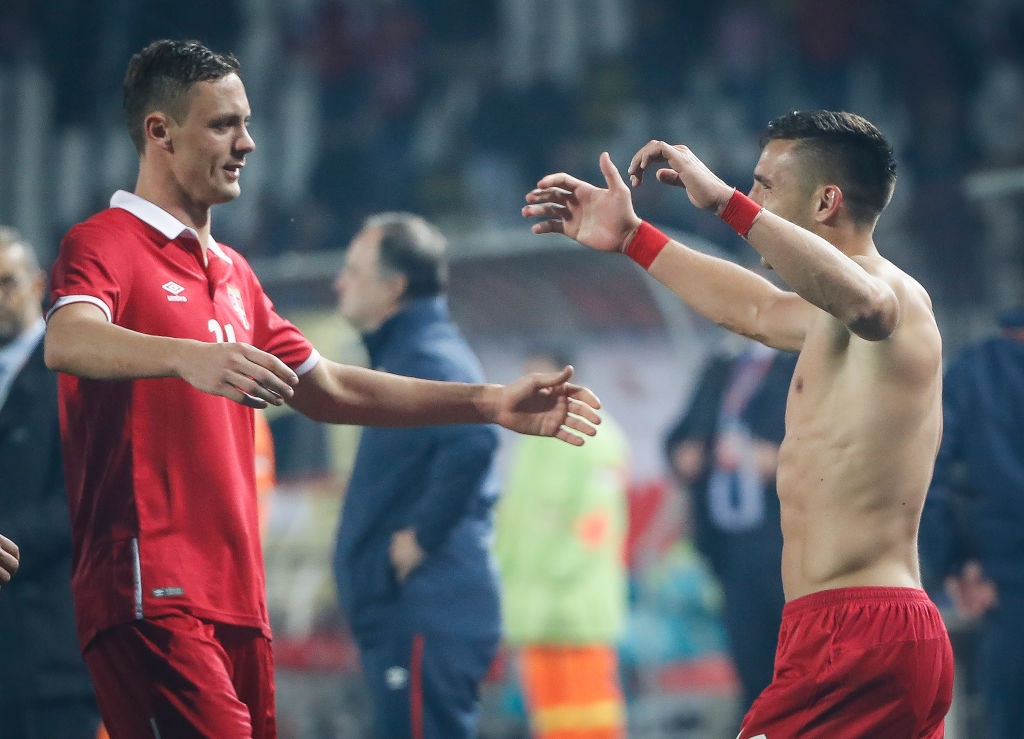 Serbia gianh ve du World Cup anh 10