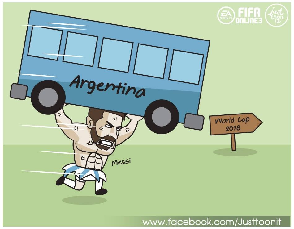 Messi dua Argentina toi World Cup anh 5