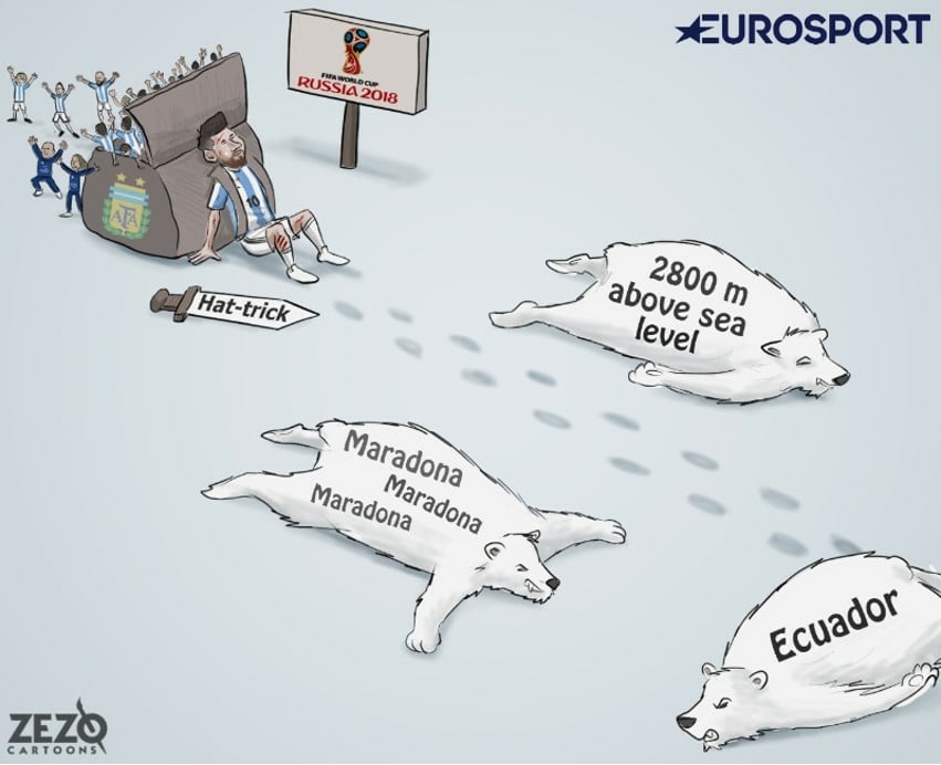 Messi dua Argentina toi World Cup anh 6