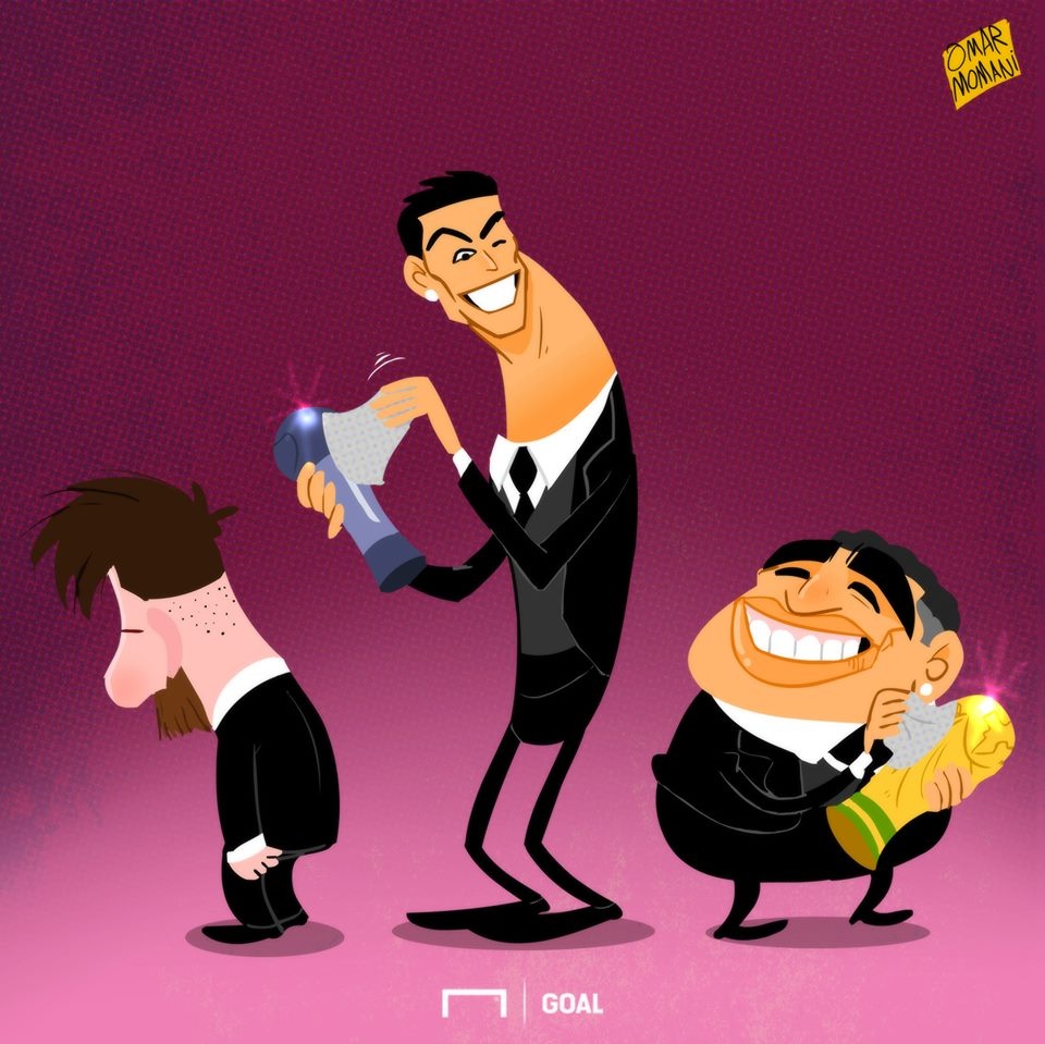 le trao giai The Best anh 4