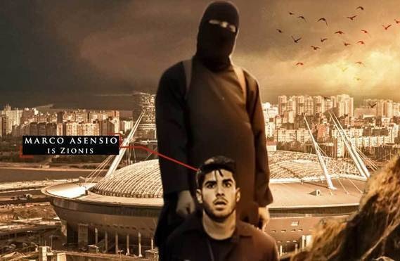 Den luot sao tre Asensio bi IS doa xu tu hinh anh