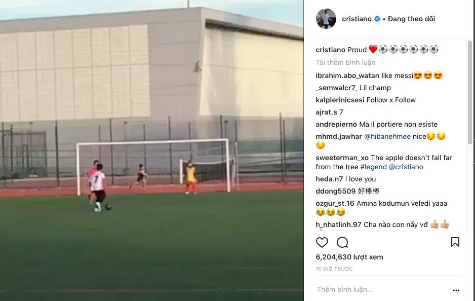 con trai Ronaldo ảnh 1 con trai Ronaldo anh 1