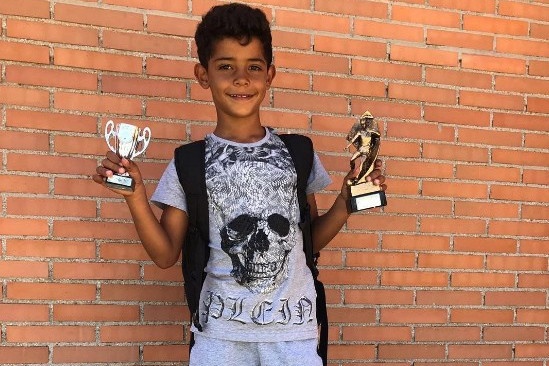 Con trai Ronaldo ghi 6 ban thu hut hon 6 trieu luot xem hinh anh