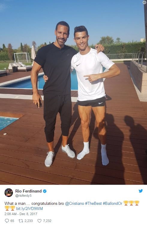 Ronaldo gianh qua bong vang 2017 anh 6