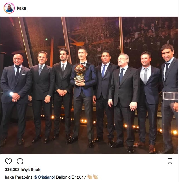 Ronaldo gianh qua bong vang 2017 anh 7