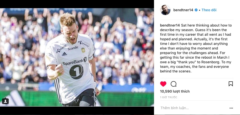 Bendtner viet tam thu anh 2