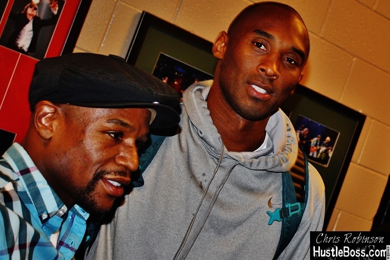 Mayweather thach Kobe Bryant dau bong ro 1 trieu USD hinh anh