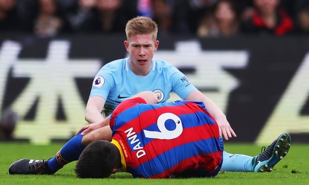 De Bruyne binh an, do te Crystal Palace chan thuong nang hinh anh