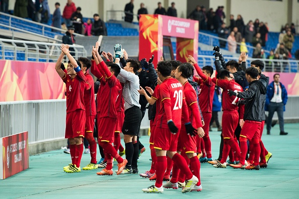 U23 Viet Nam don 'con mua' tien thuong hinh anh