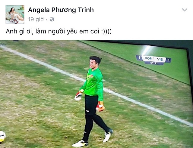 Angela Phuong Trinh nguong mo thu mon Tien Dung hinh anh