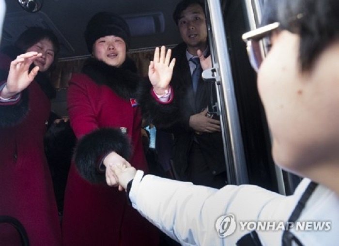 VĐV Triều Tiên Hàn Quốc chia tay ảnh 1 VDV Trieu Tien Han Quoc chia tay anh 1