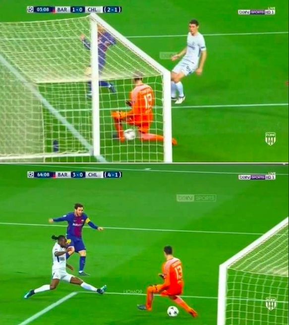 Ronaldo - Messi 100 ban Champions League anh 3