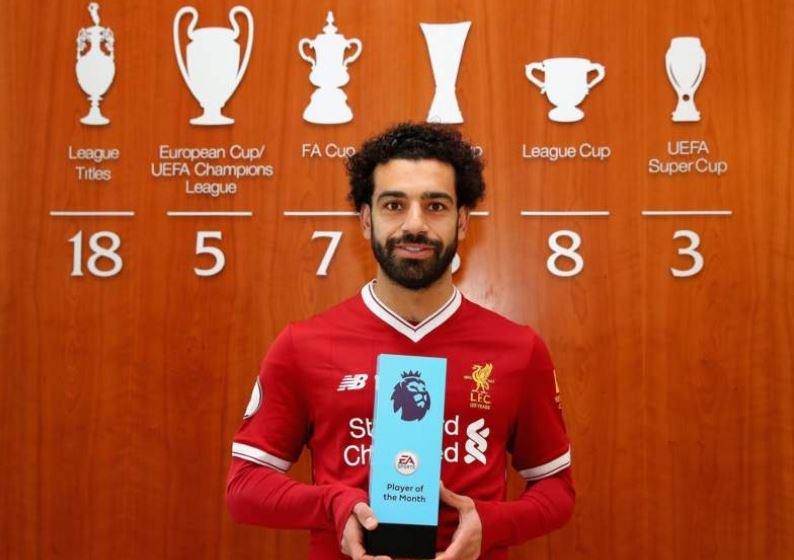 Salah,  Mane cung nhan danh hieu anh 1