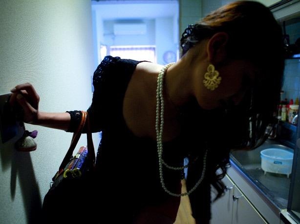 Tam su cua cac co gai lam nghe tiep vien tai Nhat hinh anh