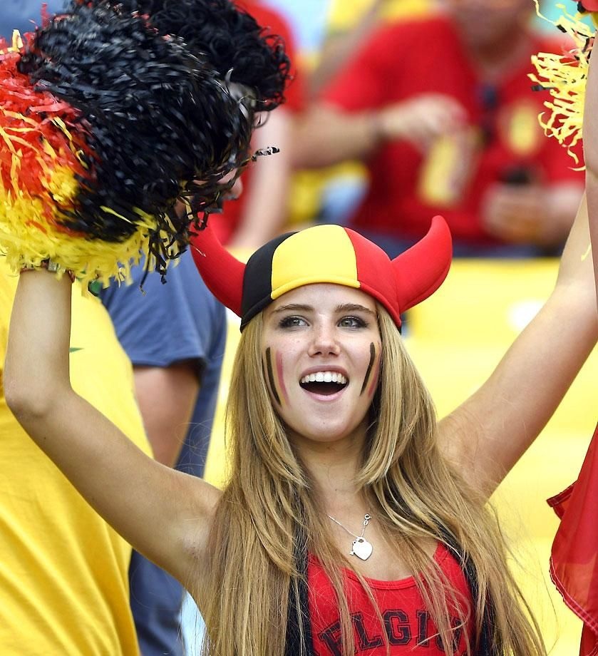 cô gái Bỉ nổi tiếng World Cup 2014 ảnh 4 co gai Bi noi tieng World Cup 2014 anh 4