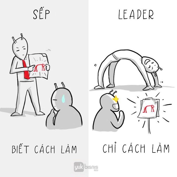 sự khác nhau giữa sếp và leader ảnh 4 su khac nhau giua sep va leader anh 4