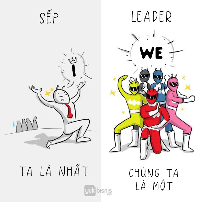 sự khác nhau giữa sếp và leader ảnh 2 su khac nhau giua sep va leader anh 2
