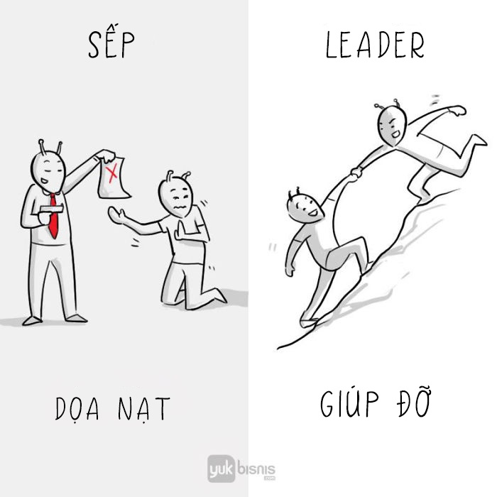 sự khác nhau giữa sếp và leader ảnh 7 su khac nhau giua sep va leader anh 7