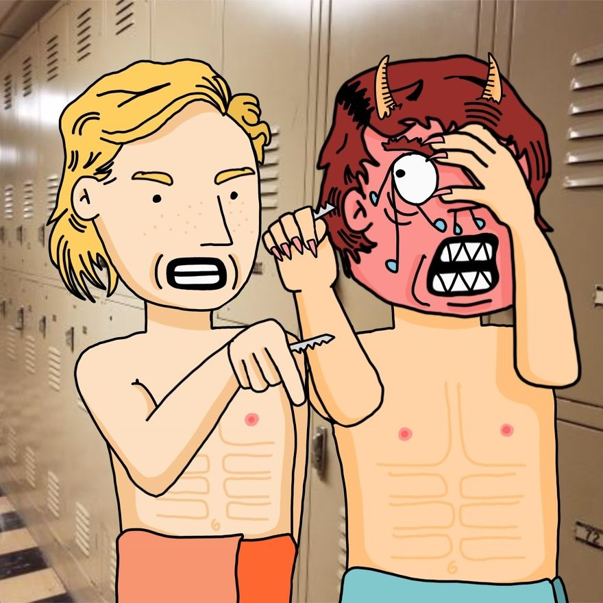 bo tranh hai huoc ve nhung su that eo le trong cuoc song anh 5