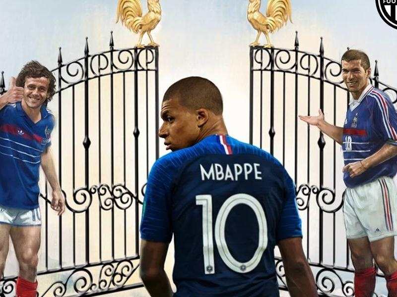 Anh che Mbappe thay the Ronaldo, Messi sau khi Phap vo dich World Cup hinh anh