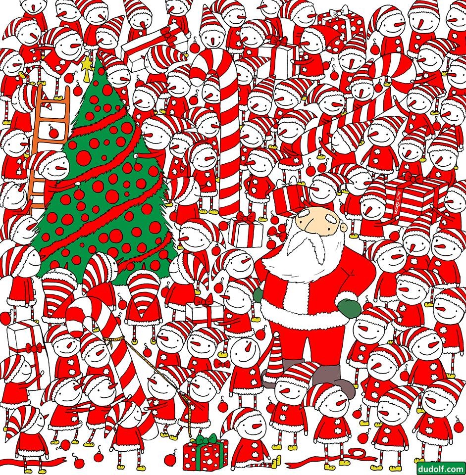 tìm mũ cho ông già Noel ảnh 1 tim mu cho ong gia Noel anh 1