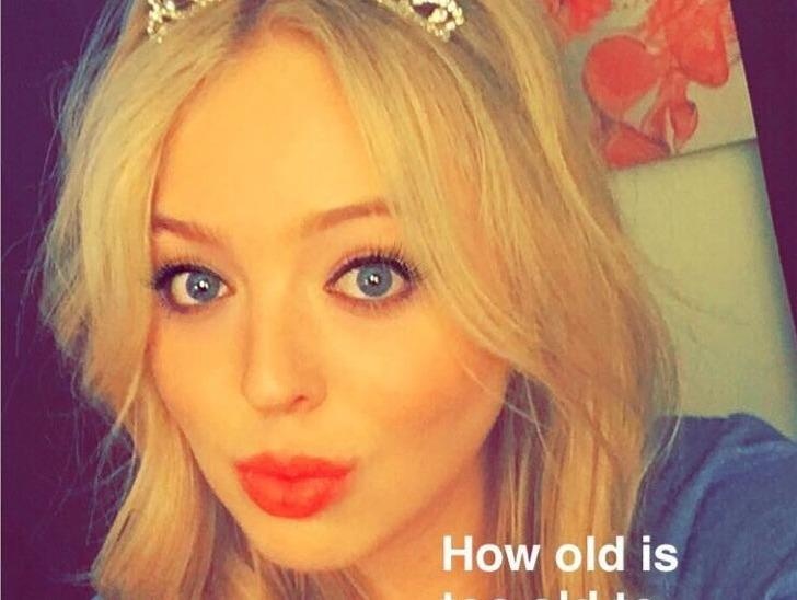 Ve ngoai tre trung cua Tiffany Trump hinh anh