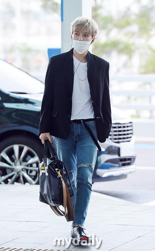 thoi trang san bay Kim Jaejoong toi Viet Nam anh 3