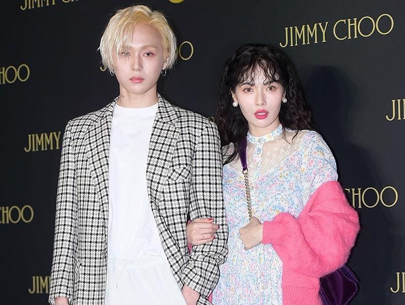 HyunA va nguoi yeu cham dien do doi, co gu thoi trang doc la hinh anh