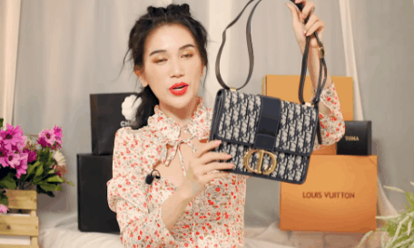 Si Thanh bi to dung tui Dior fake khi dang clip dap hop hang hieu hinh anh