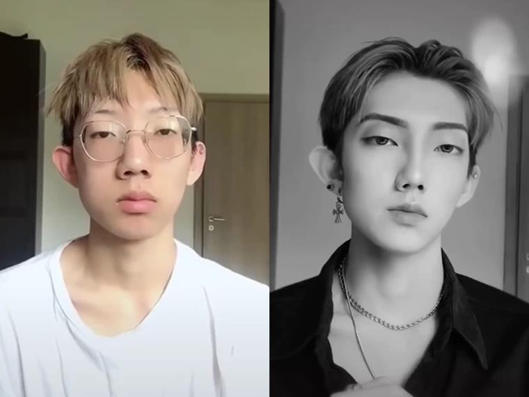 Nhung man 'vit hoa thien nga' nho suc manh cua make up hinh anh