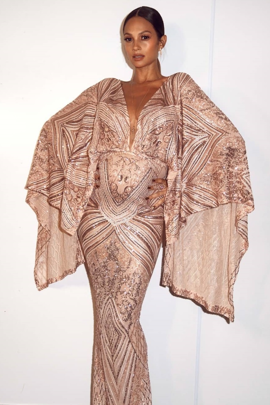 thời trang bầu của Alesha Dixon ảnh 5 thoi trang bau cua Alesha Dixon anh 5