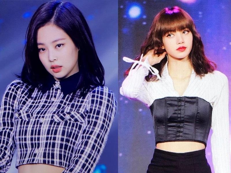 Jennie trong khac la voi kieu toc moi, Lisa duoc khen xinh nhu bup be hinh anh