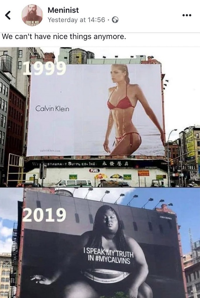 Calvin Klein bị ném đá vì dùng mẫu béo ảnh 2 Calvin Klein bi nem da vi dung mau beo anh 2