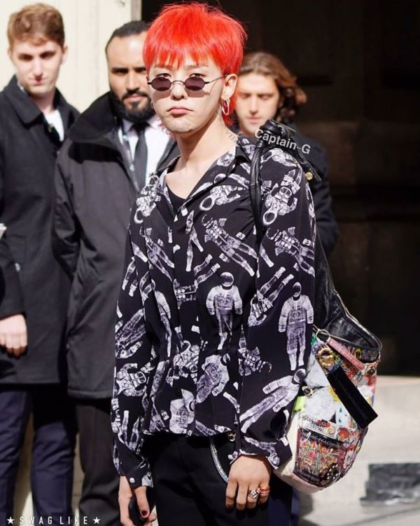 GDragon va nhung lan mac chat tai Fashion Week anh 2